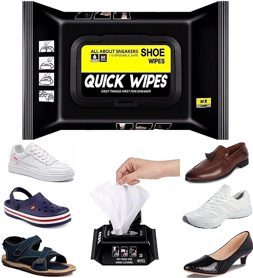Sonoli Disposable Shoe Cleaner Wipes